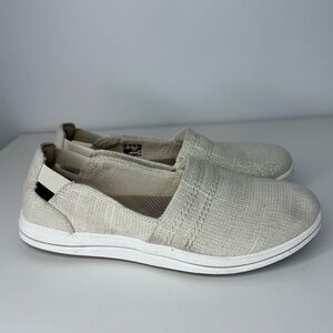 Clarks Cloudsteppers Breeze Step II Cream Natural Interest Women's Size 7 Wide